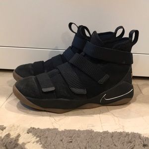 Lebron Soldier 11 black gum, accepting offers!!